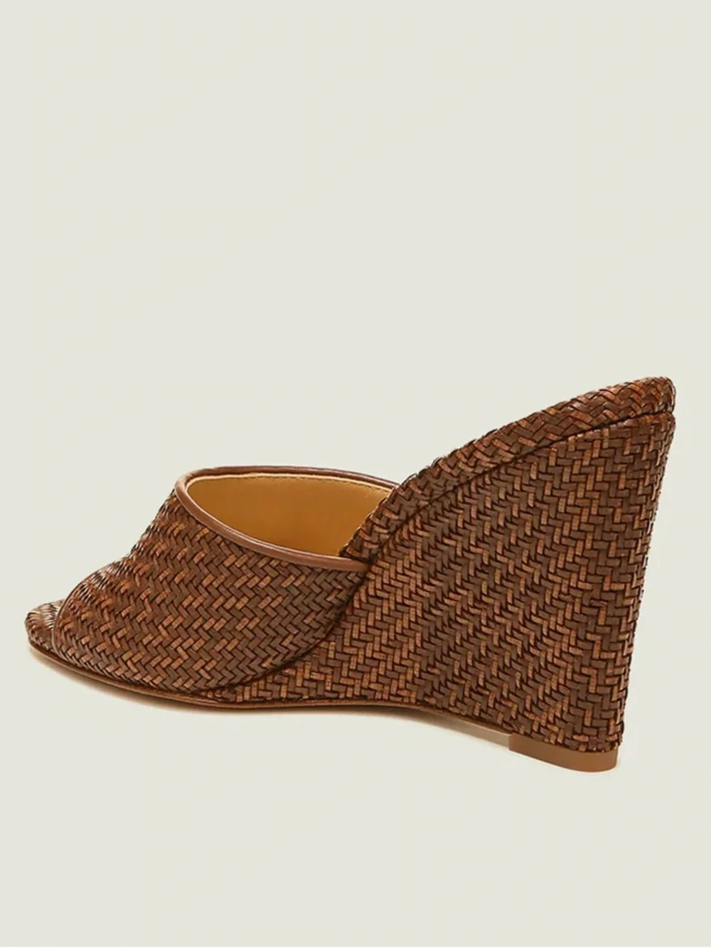 Veronica Beard Dali Raffia Wedge